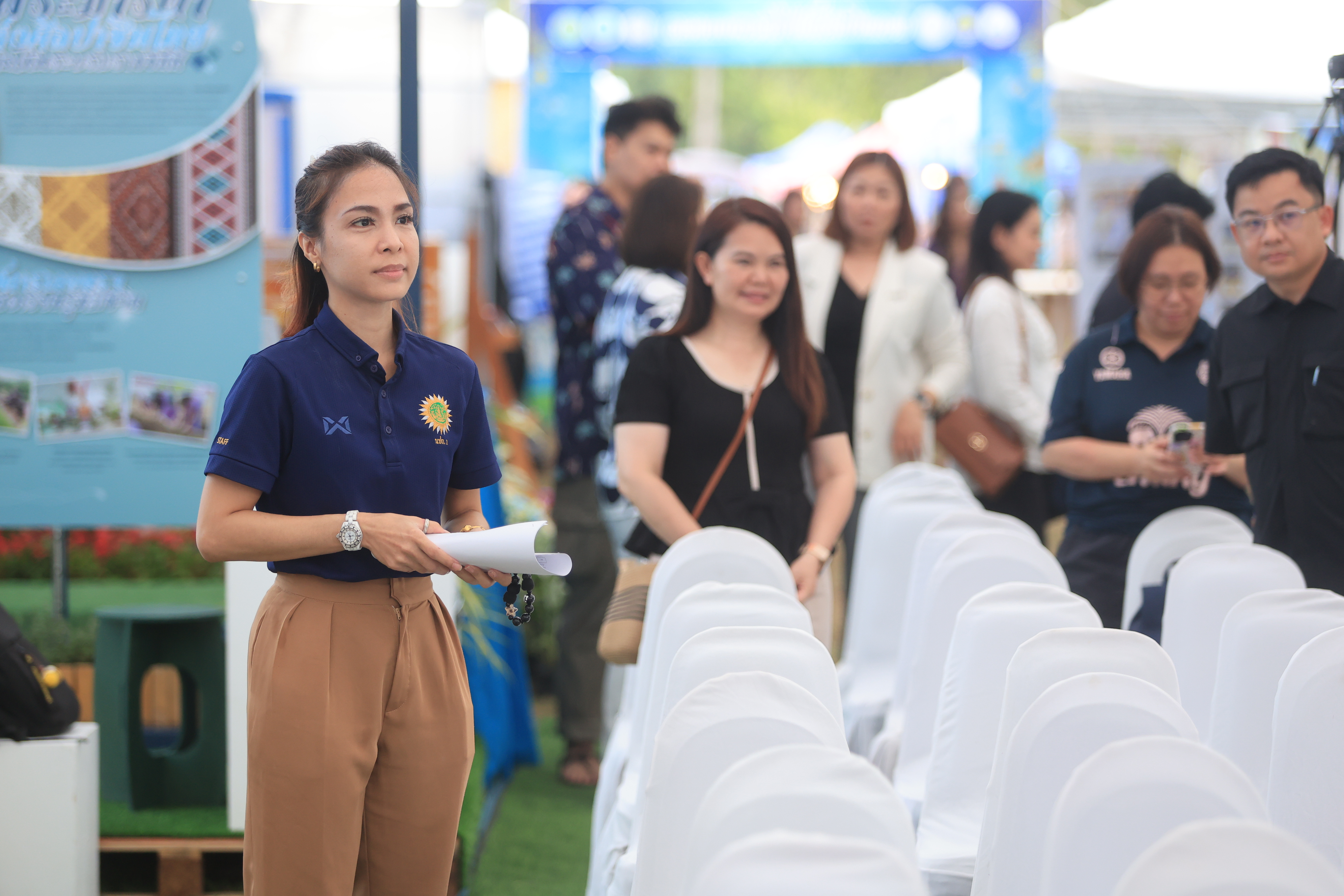 title - เลขาธิการ ส.ป.ก. เตรียมความพร้อมพิธีเปิดงาน 